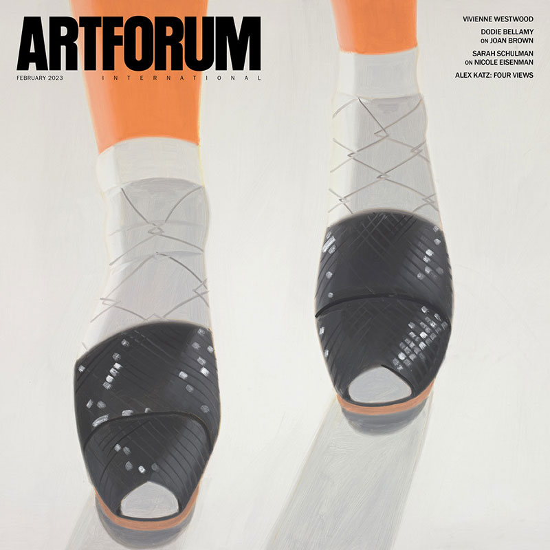 Artforum cover image
