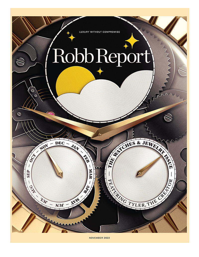 Robb Report article example on iPad