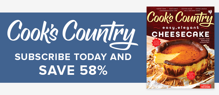 Cook's Country Magazine