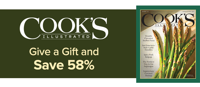 Cook's Illustrated Magazine