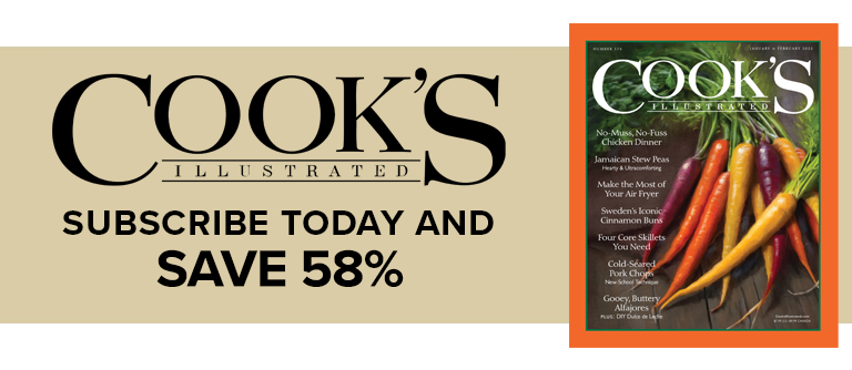 Cook's Illustrated Magazine