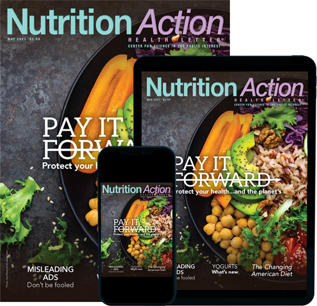 Nutrition Action HL magazine cover