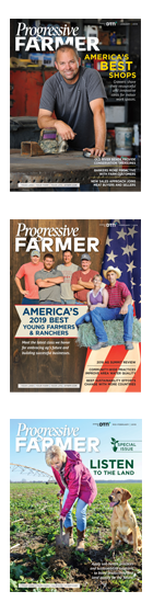 The Progressive Farmer magazine covers