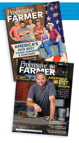The Progressive Farmer magazine covers