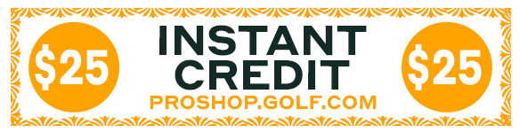 $25 to spend in the golf.com pro shop