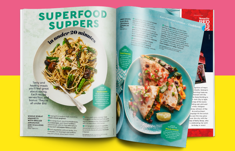 Woman's Day Magazine Spread
