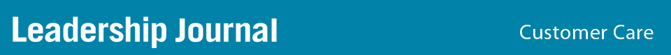 Leadership Journal Customer Care