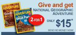 Adventure 2 for 1 Subscription Offer