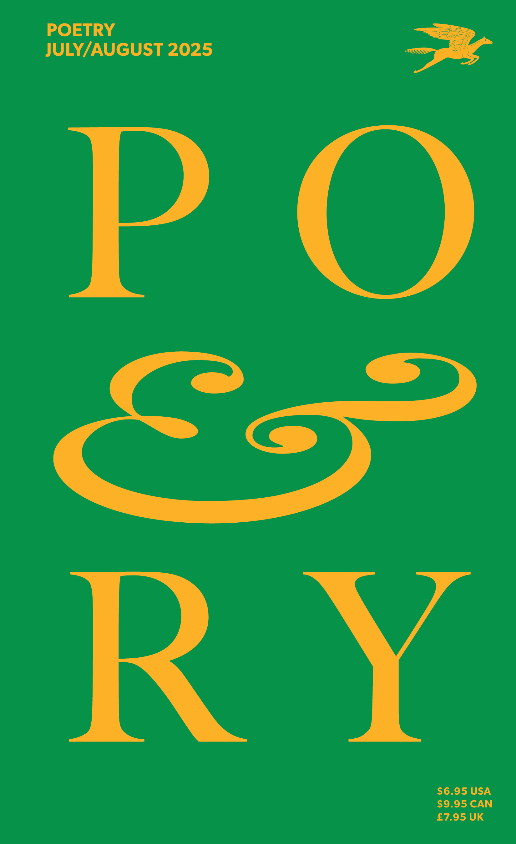 Poetry July/August 2025 Cover