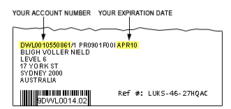 Dwell label