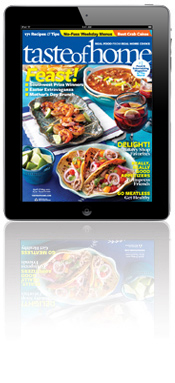 Taste of Home on iPad - Image